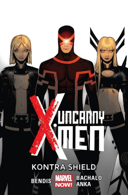 Uncanny X-Men Tom 4 Kontra Shield - Anka Kris, Bachalo Chris, Brian Michael Bendis | okładka