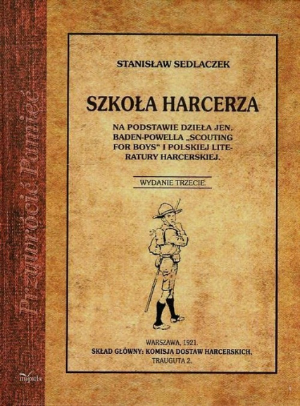 Szkoła harcerza - Sedlaczek Stanisław | okładka