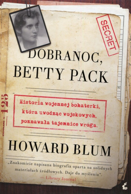Dobranoc Betty Peck - Howard Blum | okładka
