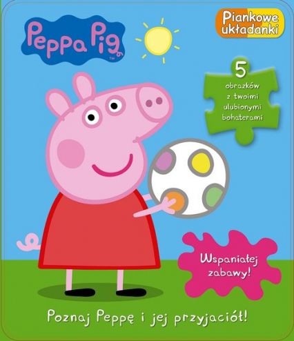 Peppa Pig Piankowe układanki -  | okładka