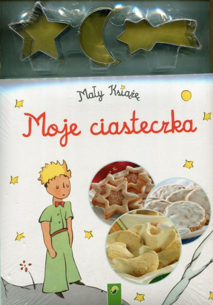 Mały Książę Moje ciasteczka Książka z foremkami -  | okładka