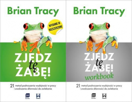 Zjedz tę żabę / Zjedz tę żabę Workbook Pakiet - Brian Tracy | okładka