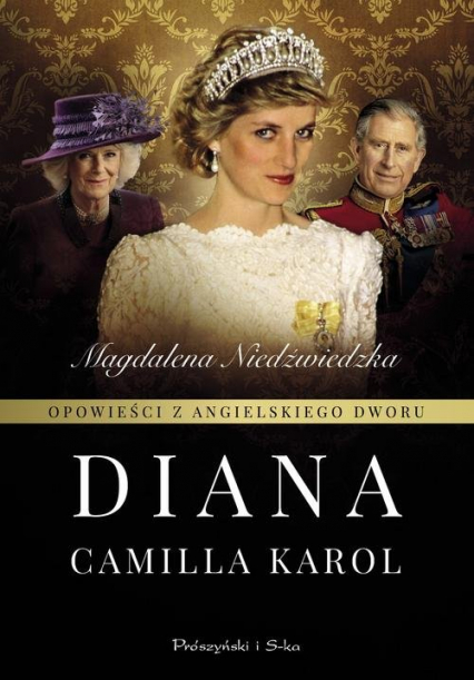 Opowieści z angielskiego dworu Diana - Magdalena Niedźwiedzka | okładka