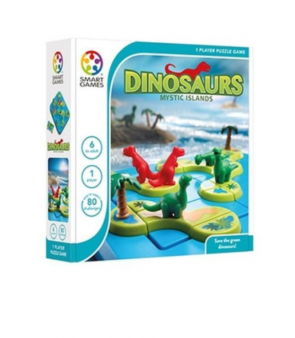 Smart Games Dinozaury Mystic Islands -  | okładka