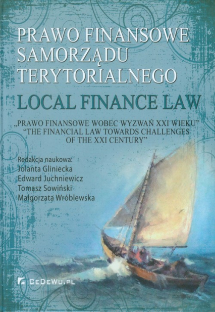 Prawo finansowe samorządu terytorialnego Local Finance Law -  | okładka
