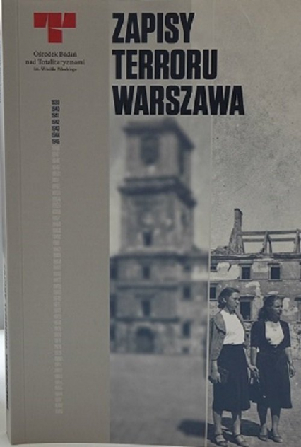Zapisy terroru Warszawa -  | okładka