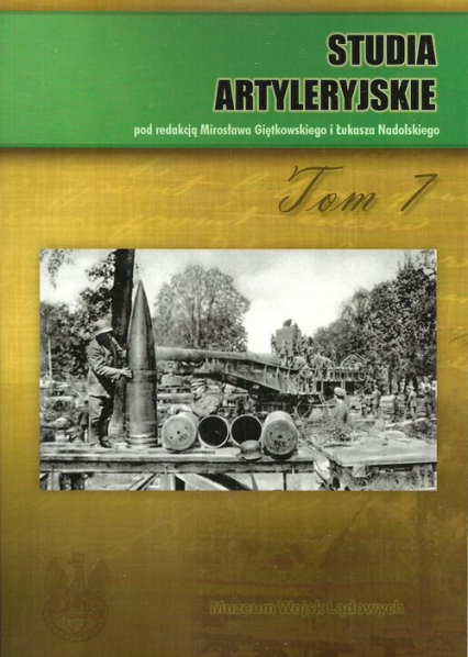 Studia artyleryjskie Tom 7 -  | okładka