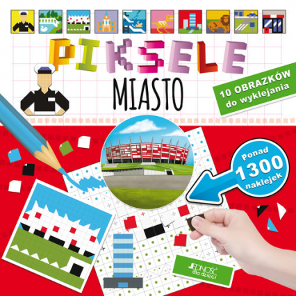 Piksele Miasto - Bogusław Nosek | okładka