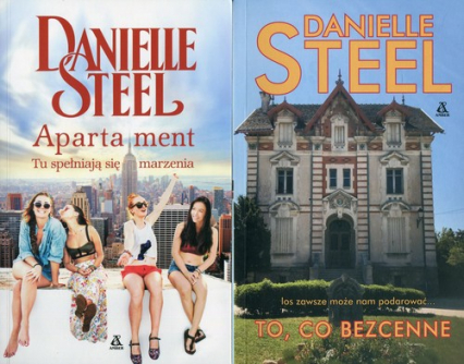 Apartament / To, co bezcenne Pakiet - Danielle Steel | okładka