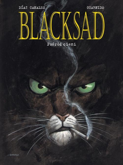 Blacksad Tom 1 Pośród cieni - DiazCanales Juan, Guarnido Juanjo | okładka