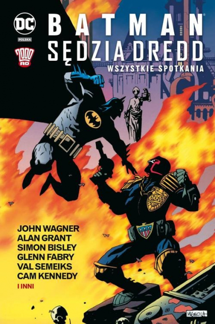 Batman Sędzia Dredd Wszystkie spotkania - Fabry Glen, Semeiks Val | okładka
