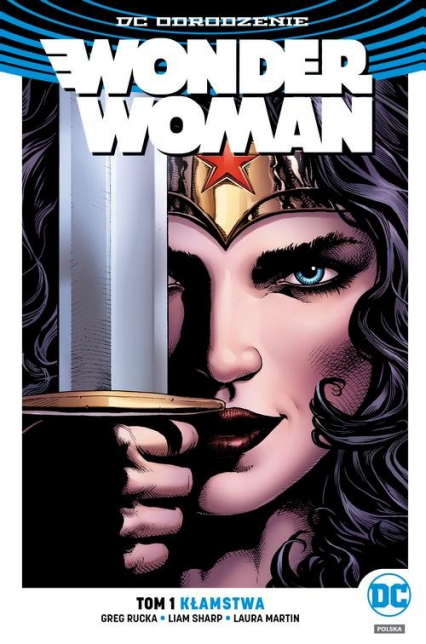 Wonder Woman Tom 1 Kłamstwa - Sharp Liam | okładka