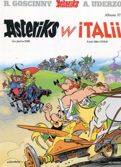 Asteriks w Italii Tom 37 - Ferri Jean-Yves | okładka