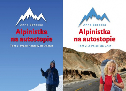 Alpinistka na autostopie Tom 1 i 2 pakiet - Anna Borecka | okładka