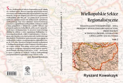 Wielkopolskie Szkice Regionalistyczne Tom 2 - Ryszard Kowalczyk | okładka