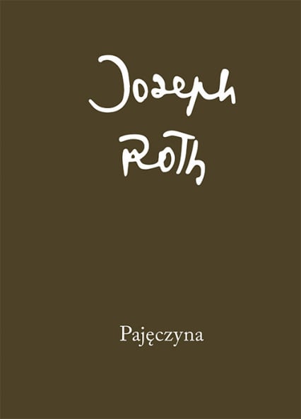 Pajęczyna - Joseph Roth | okładka