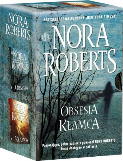 Kłamca / Obsesja Pakiet - Nora Roberts | okładka