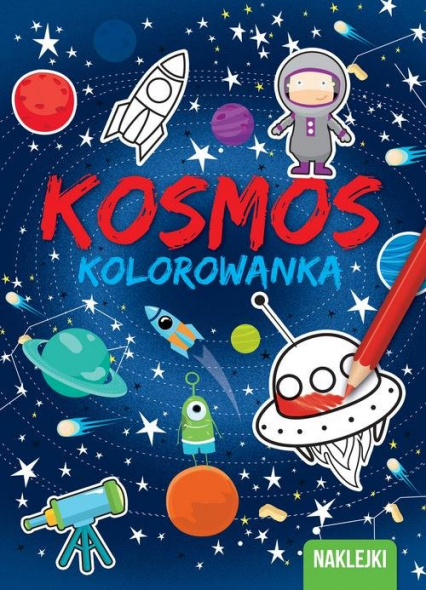 Kolorowanki Kosmos - | okładka