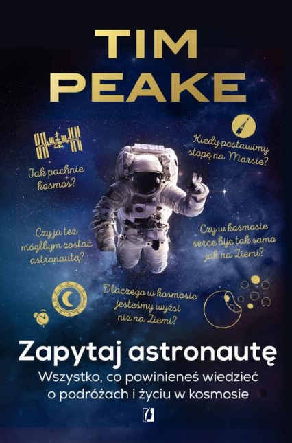 Zapytaj astronautę - Tim Peake | okładka