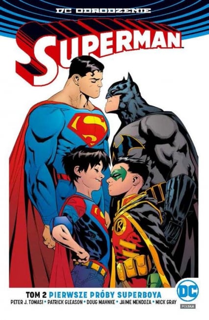 Superman Tom 2 Pierwsze próby Superboya - Mendoza Jaime | okładka