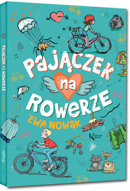 Pajączek na rowerze - Ewa Nowak | okładka
