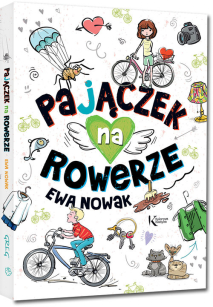 Pajączek na rowerze | Ewa Nowak (książka) - Księgarnia znak.com.pl