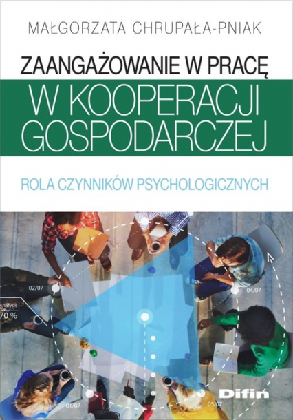 Zaangażowanie w pracę w kooperacji gospodarczej Rola czynników psychologicznych - Małgorzata Chrupała-Pniak | okładka