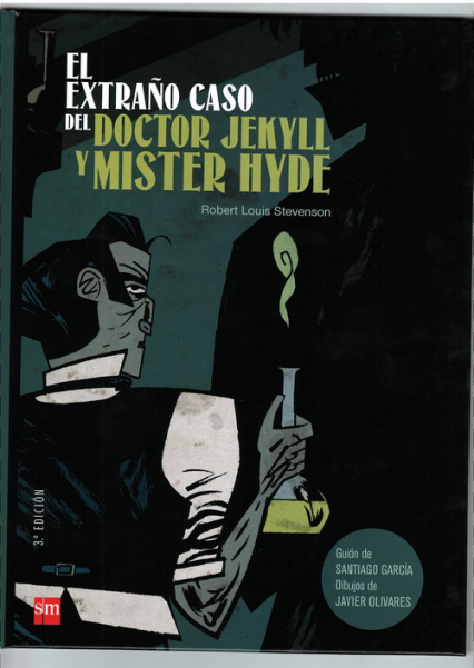 Extrano caso del Doctor Jekyll y Mister Hyde komiks - Stevenson Robert Louis | okładka