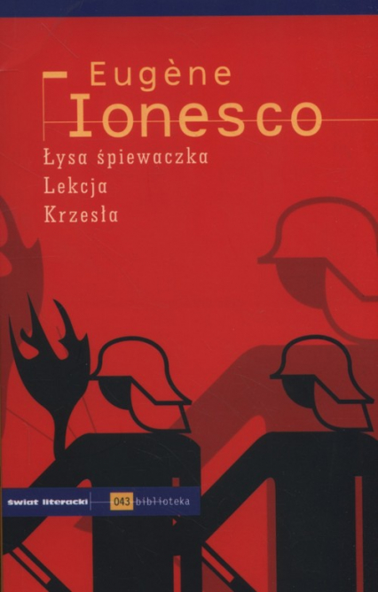 Łysa śpiewaczka Lekcja Krzesła - Eugene Ionesco | okładka