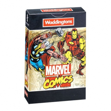 Karty do gry Waddingtons Marvel Comics Retro wersja angielska -  | okładka