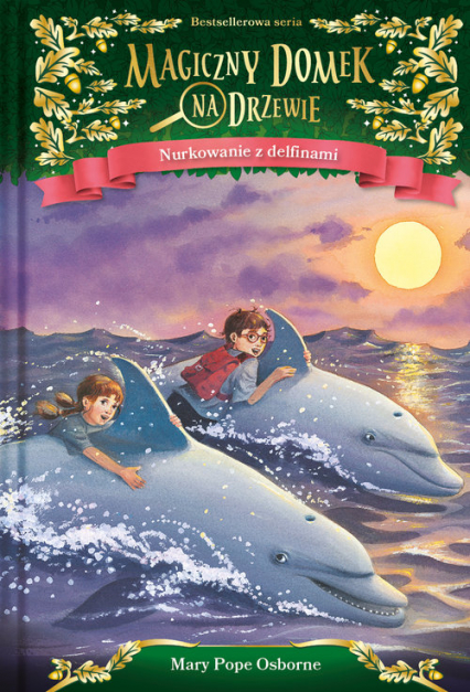 Nurkowanie z delfinami - Mary Pope Osborne | okładka