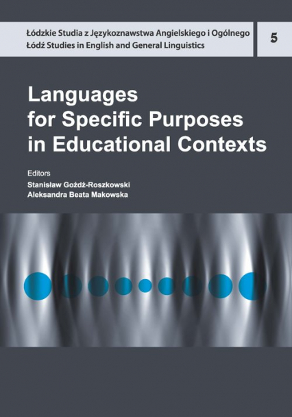 Languages for Specific Purposes in Educational Contexts -  | okładka