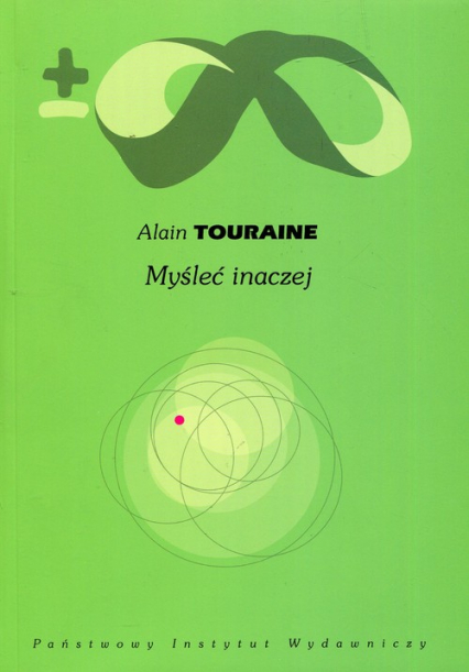 Myśleć inaczej - Alain Touraine | okładka