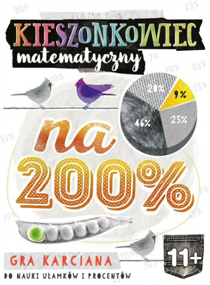 Kieszonkowiec matematyczny Na 200% (11+) - Dybowska Bożena, Grabek Anna | okładka