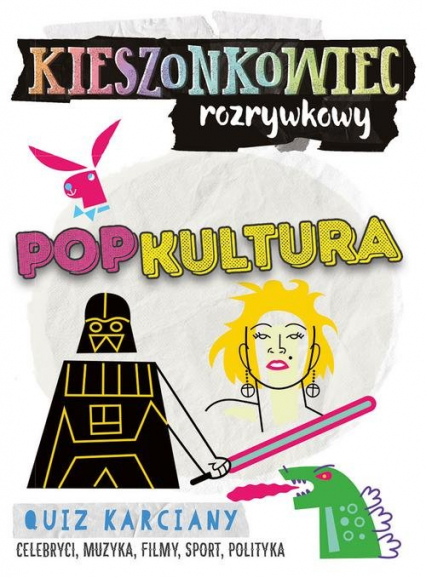 Kieszonkowiec rozrywkowy Popkultura - Gardziński Tomasz, Jędrzejczak Andrzej | okładka