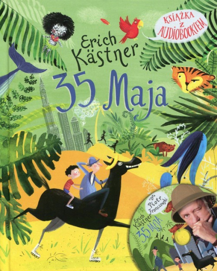 35 Maja Książka z audiobookiem - Erich Kastner | okładka