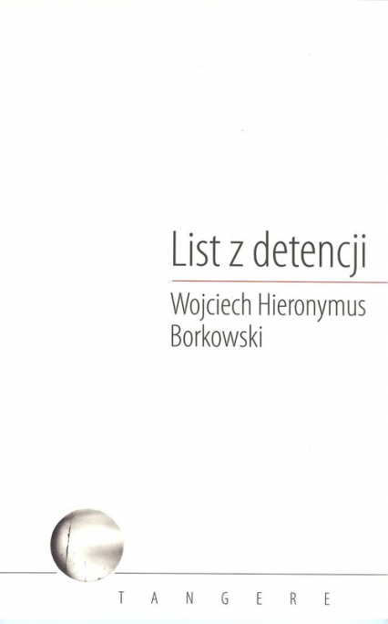 List z detencji - Borkowski Wojciech Hieronymus | okładka