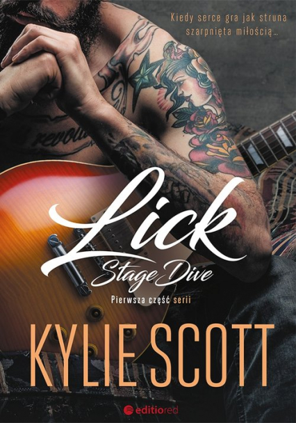 Lick Stage Dive - Kylie Scott | okładka