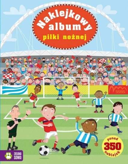Naklejkowy album piłki nożnej - Harrison Erica, Nicholls Paul | okładka
