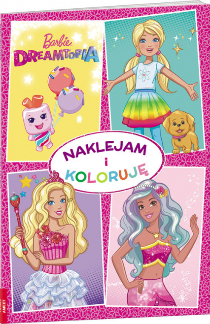 Barbie Naklejam i koloruję NAK-102 -  | okładka