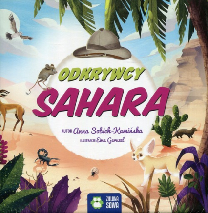 Odkrywcy Sahara - Anna Sobich-Kamińska | okładka