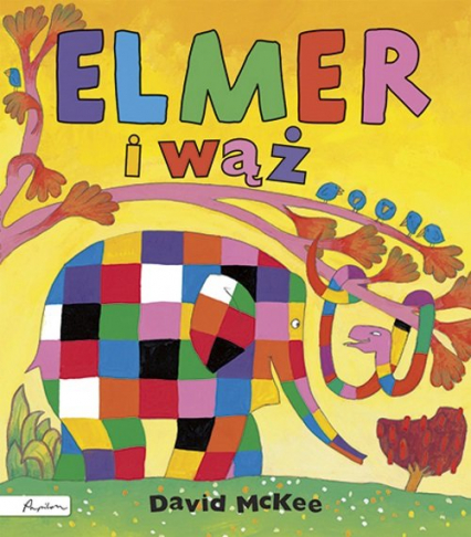 Elmer i wąż - David McKee | okładka