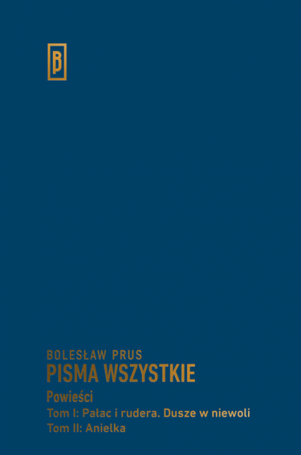 Pałac i rudera Dusze w niewoli Anielka - Bolesław Prus | okładka