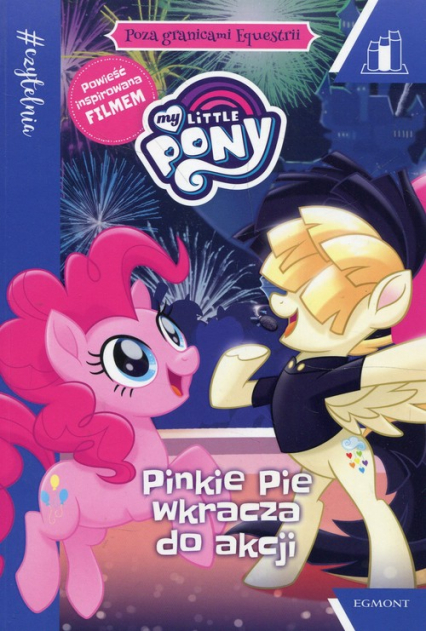 Poza granicami Equestrii Pinkie Pie wkracza Seria niebieska - Berrow G. M. | okładka