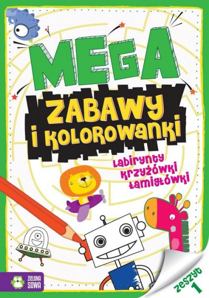 Megazabawy i kolorowanki Zeszyt 1 -  | okładka