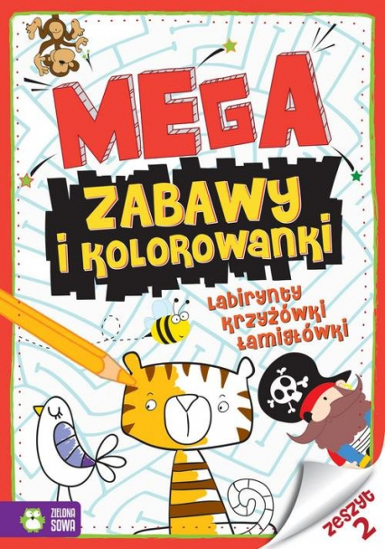 Megazabawy i kolorowanki Zeszyt 2 -  | okładka