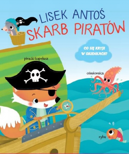 Lisek Antoś Skarb piratów -  | okładka