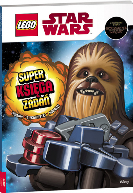 Lego Star Wars Superksięga zadań -  | okładka