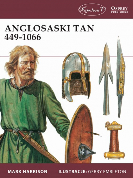 Anglosaski tan 449-1066 - Mark Harrison | okładka