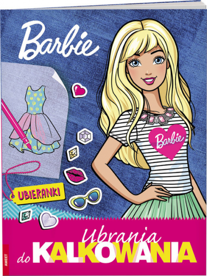 Barbie Ubrania do kalkowania DKL-101 -  | okładka